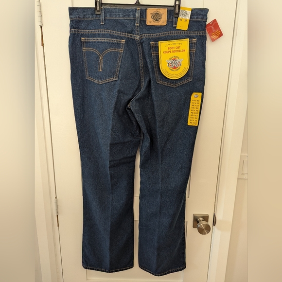 Vintage Great Western Garment Company Men's Boot Cut Jeans New With Tags - Picture 9 of 9